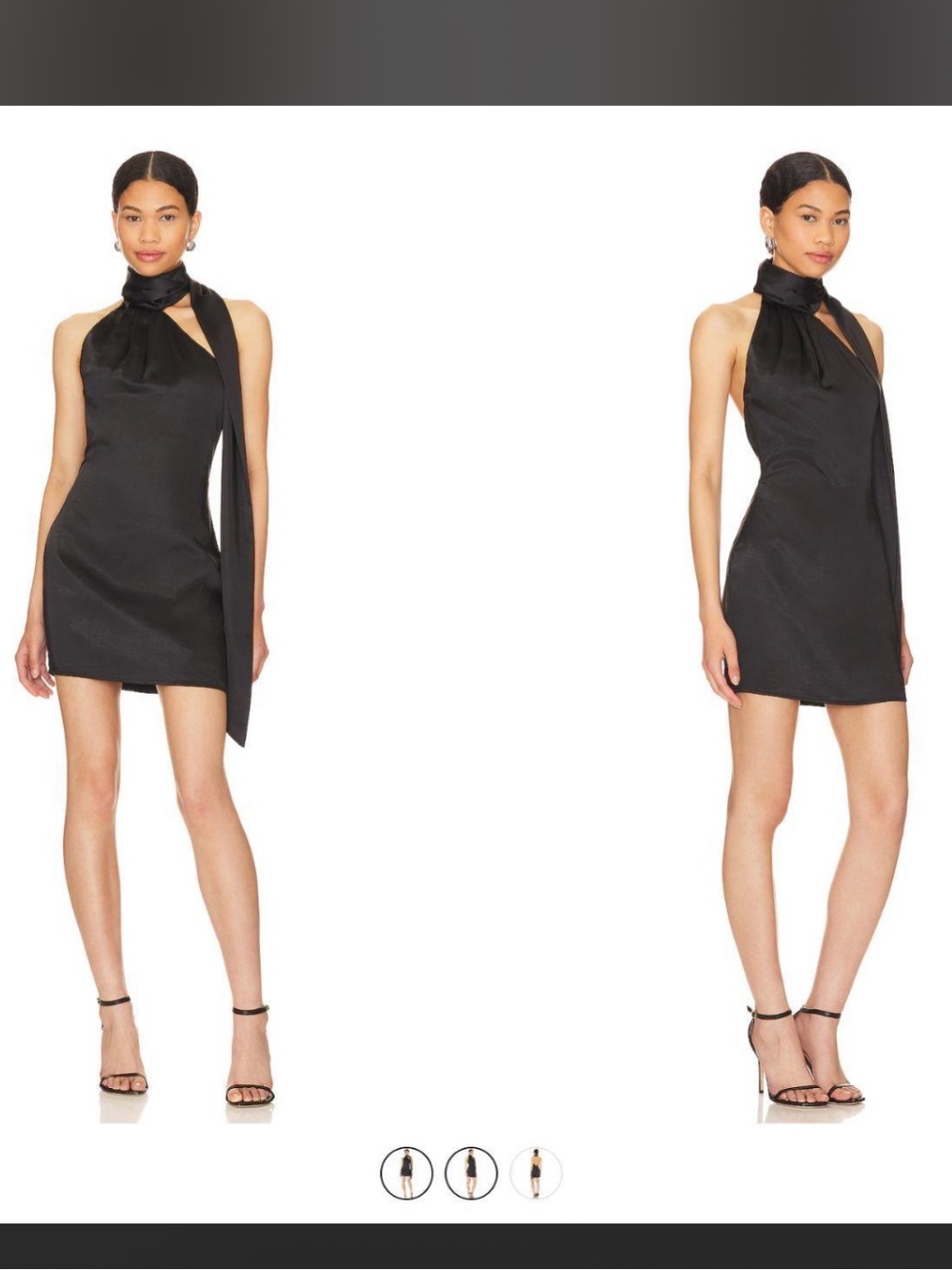 Superdown Davina Wrap Neck Dress size xxs from revolve.